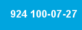 924 100-07-27
